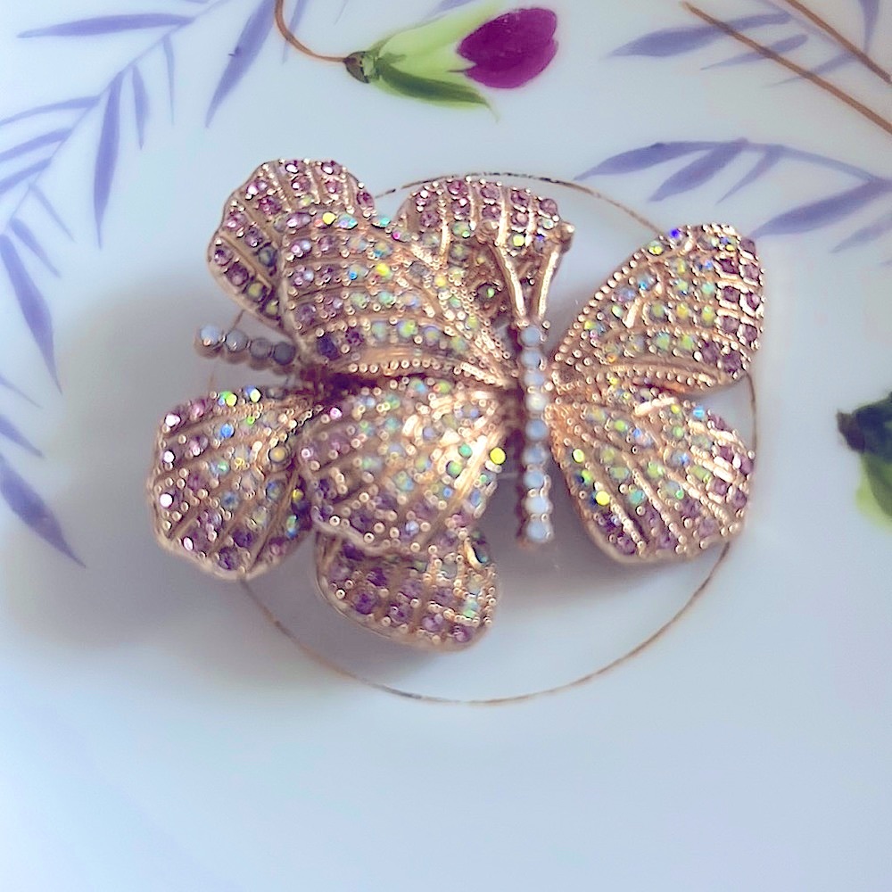 Croc bling jewelry for croc  jeweled Butterfly